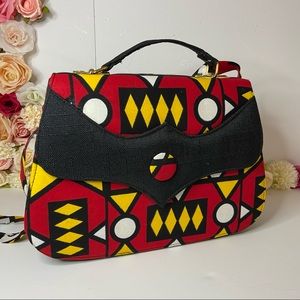 Handmade African Print Shoulder Bag
